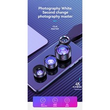 3 in 1 Phone Camera Lens Kit Macro Wide Angle Fisheye lens for iPhone Android