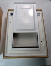 PETOUCH Medium Iron Dog Door Designed with Automatic Closing Magnetic Flap