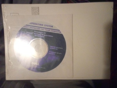 Dell Microsoft Windows XP Home Edition With Service Pack 2 Reinstallation  CD