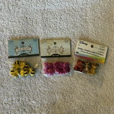 3 Packs Of Sew-ology & Disney Buttons Multi-Color