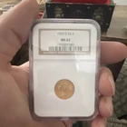 1925 $2.50 Indian Quarter Eagle Gold Coin NGC MS62 Denver