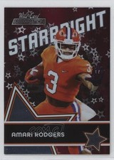2021 Wild Card Alumination Starbright Red Amari Rodgers #SB-43 1a7j