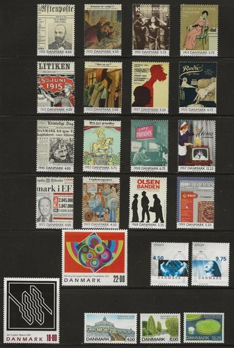 Denmark - Beautiful Lot - Many Sets Mint Never Hinged - 9 Scans - Picture 2 of 9