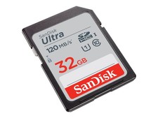 SanDisk Ultra 32GB SDHC Class 10 UHS-I 120MB/s Class 1 SDSDUN4-032G-GN6IN
