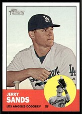 Jerry Sands 2012 Topps Heritage #310 Los Angeles Dodgers