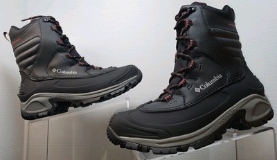Size 11-Men Columbia Bugaboot III Insulated Waterproof Winter Black Boots
