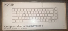 North Mechanical Keyboard - NEW IN BOX - 68 Keys - Wired - White Color - Compact