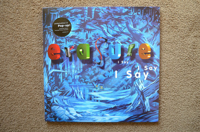Erasure U.K. Ltd. CD  I Say, I Say, I Say  Pop-Up LP Packaging Near Mint
