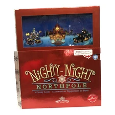 Hallmark Nighty-Night Northpole Light-Up Christmas Story Book 2014 New