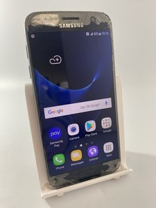 Samsung Galaxy S7 schwarz O2 Netzwerk 32GB 5,1" Android Smartphone Defekt #C11