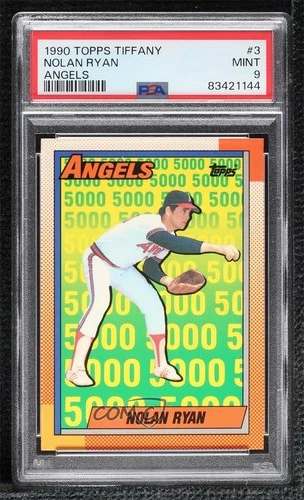 1990 Topps Box Set Collector's Edition (Tiffany) Nolan Ryan PSA 9 MINT HOF 0v1p
