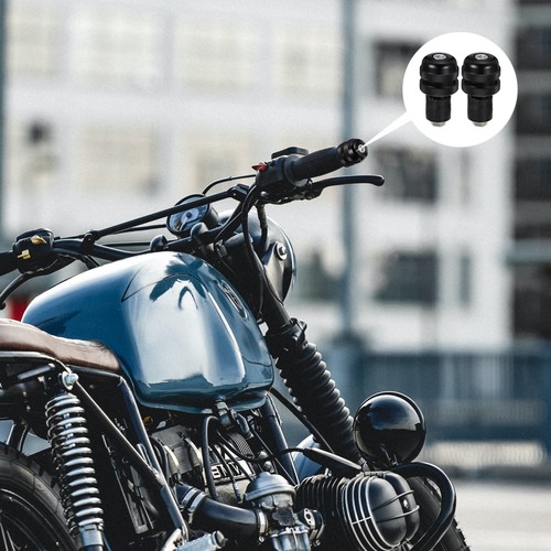 2pcs Universal Motorbike Handlebar Plug Useful Handle Refit Plugs Handlebar Ends - Picture 4 of 12