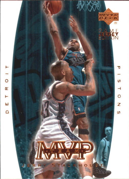 2000-01 Upper Deck #398 Jerry Stackhouse MVP - BSK