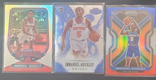 Panini Immanuel Quickley Rookie Knicks Marquee Honors Prizm Card Lot (3)