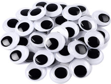 200Pcs 20Mm Googly Wiggle Eyes Self Adhesive for DIY Crafts