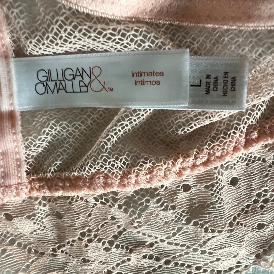 NWOT Gillian & O’Malley Lace Bralette Racerback Front Closure L - Image 2 of 4
