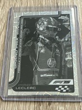 2025 Topps Chrome F1 #111 Charles Leclerc B&W Lazer Refractor