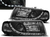 Scheinwerfer Paar Skoda Octavia 00-04 Daylight LED Schwarz