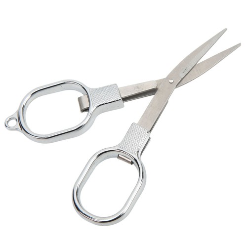 Folding Scissors Portable Stainless Steel 8 Thread Paper Cutting Sewing Emb Hot - Picture 4 of 12