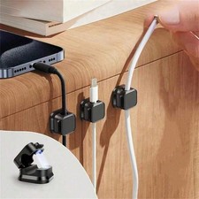 6pcs Magnetic Cable Organizer Desktop Charger Wire Holder