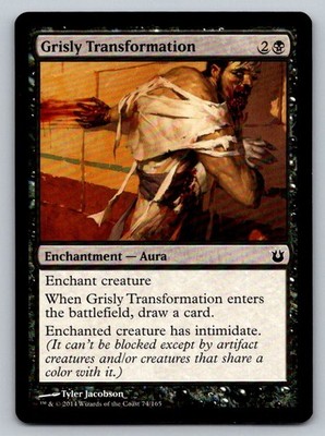 MTG Grisly Transformation Regular