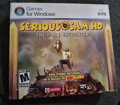 Serious   Sam HD The First Encounter PC Game For Windows New In Package