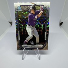 2026 Bowman Chrome Prospect 1st Bowman Ethan Holliday Laser Refractor #BCP-1