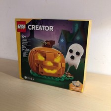 Lego Creator 40697 Halloween Pumpkin Light-Up Limited Edition New in Sealed Box