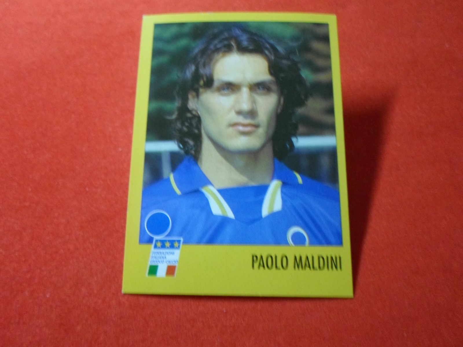 FIGURINA CALCIO " PAOLO MALDINI "MERLIN FRANCE 98 - N.-NUOVA-NEW