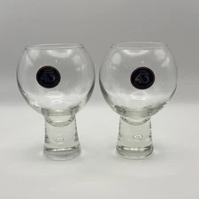 2 Licor 43 Liquor Glasses SpainBubble Unused Flawless