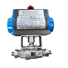 Bonomi 8P0027-1/2-C1 Pneumatic Actuator w/ Valbia SR52 S05 SS 