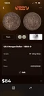 USA Morgan Dollar 1888-0 VF (14)