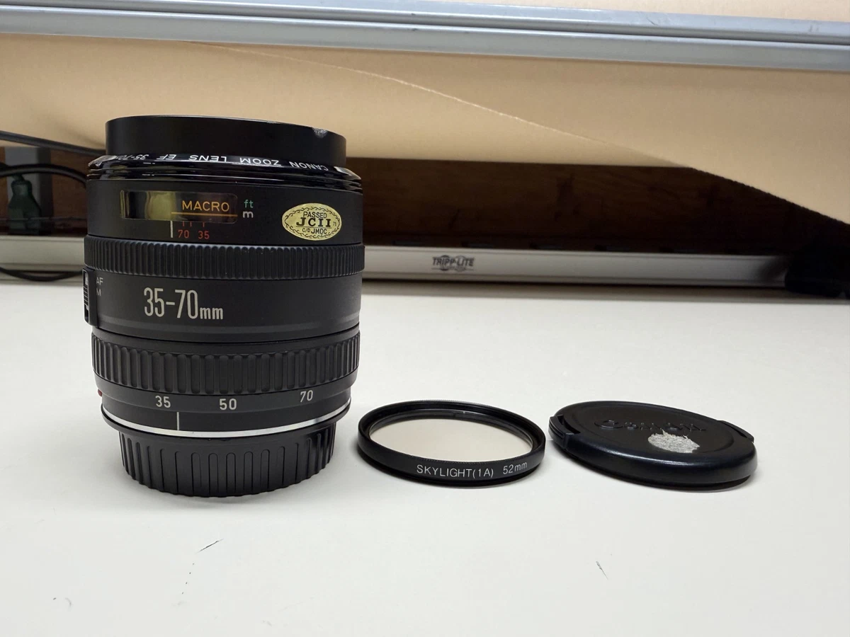 Canon EF Camera Lenses 35-70mm Focal f/3.5-4.5 Maximum Aperture