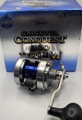 Shimano Calcutta Conquest 300 Type J-M Right Reel Boxed JDM Jigging Excellent