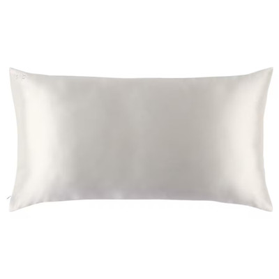 Slip - Neu - Kissenbezug 100% Maulbeer Seide | Maße: 40 cm x 80 cm | Weiß