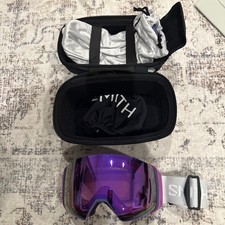 Smith 4D Mag Goggles: Magenta  ChromaPop Mirror  Storm Blue Sensor