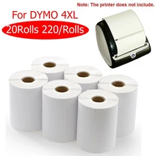 20 Rolls DYMO 4XL Labels Direct Thermal Shipping Labels 4"x6" 1744907 Compatible