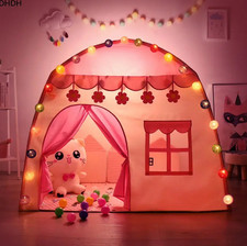 1pc Children’s Indoor & Outdoor Play Tent Princess Castle Teepee Playhouse - NEW