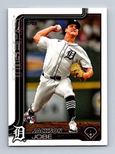 #490 2025 Topps BASE [ Jackson Jobe RC Tigers