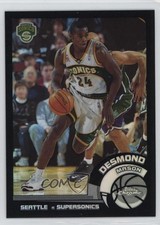 2002-03 Topps Chrome Black Border Refractor 98/99 Desmond Mason #31 ms9