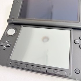 Nintendo 3DS XL LL Black Working Tested Japanese Version Console w/ Stylus