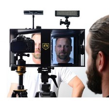 Glide Gear Face-2-Face Interview Periscope  Teleprompter Hybrid