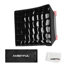 LED Video Light Diffuser Honeycomb Grid Softbox Panel Light Softbox Honeyco...