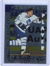 1997-98 Pinnacle Nick Kypreos Silver Be a Player Auto Toronto Maple Leafs