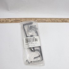 2-Pk Meriville Double Curtain Rod Bracket Set Metal Black DBKS-158-ORB001-1049