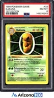 Pokemon 1999 Kakuna 33/102 1st Edition Base Set PSA 8