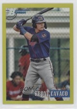 2021 Bowman Heritage Prospects Yellow Chrome Refractor /75 Keoni Cavaco #237 1i9