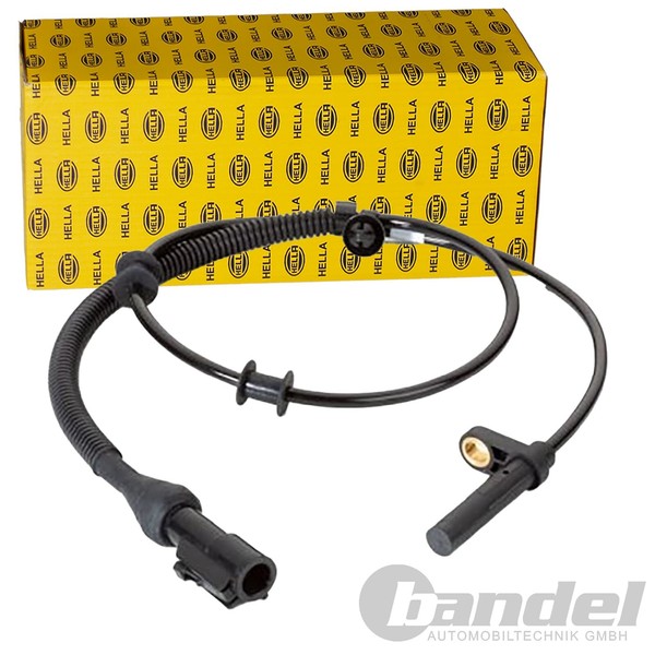 Hella ABS-SENSOR Raddrehzahl Vorderachse Geber FÜHler | 6PU 230 040-891-image