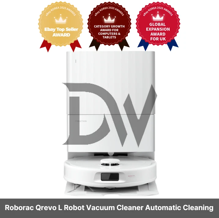 Roborac Qrevo L Robot Vacuum Cleaner Automatic Cleaning and Drying