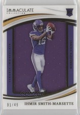 2021 Panini Immaculate Clearly Rookie Jerseys 1/49 Ihmir Smith-Marsette ni4